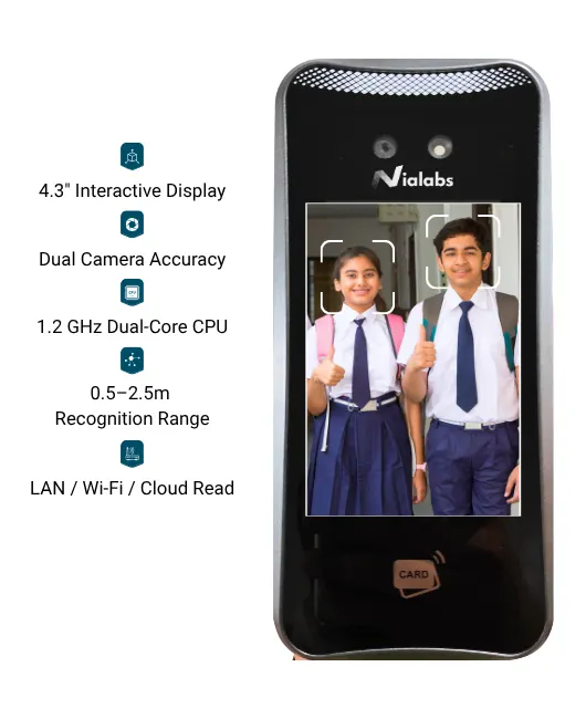 Nialabs NiaFace A60 dynamic face recognition terminal